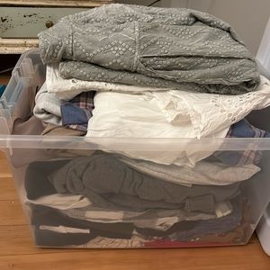 Box of clothes